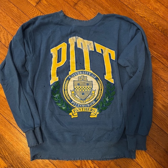 Pitt distressed crewneck - Picture 2 of 7